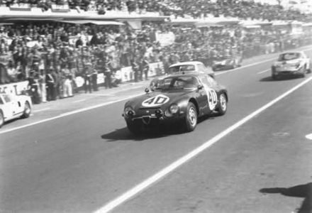 Jean Rolland i Fernand Masoero - Alfa Romeo Giulia TZ.
