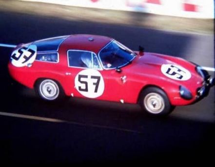 Roberto Bussinello i Bruno Deserti - Alfa Romeo Giulia TZ.