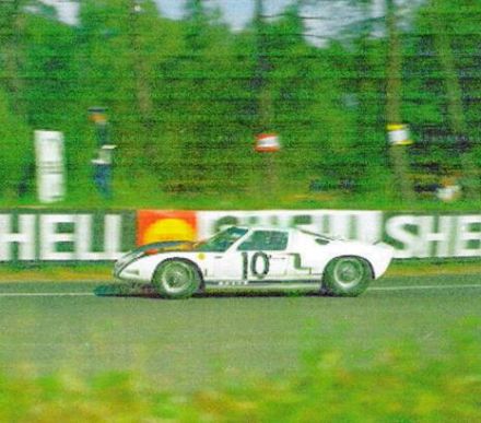 Phil Hill i Bruce McLaren - Ford GT40.