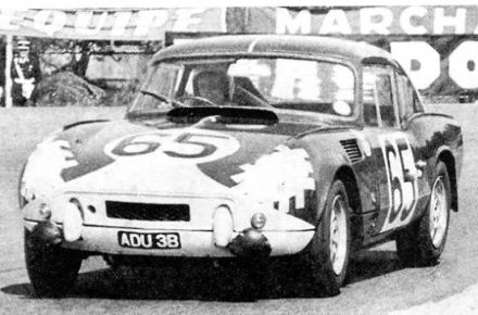 Jean-François Piot i Jean Louis Marnat - Triumph Spitfire.