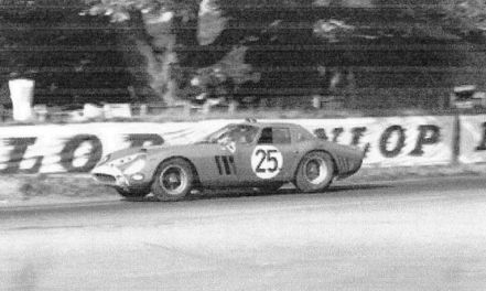 Innes Ireland i Tony Maggs - Ferrari 250 GTO/64.