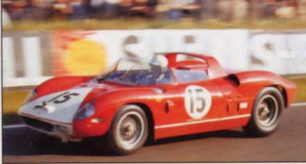 Pedro Rodriguez i Skip Hudson - Ferrari 330 P.