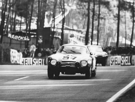 Roberto Bussinello i Bruno Deserti - Alfa Romeo Giulia TZ.