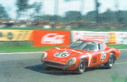 Ed Hugus i José Rosinski - Ferrari 250 GTO/64.