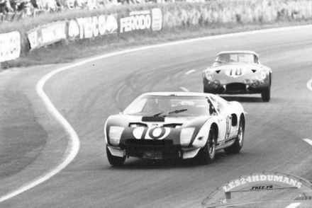 Phil Hill i Bruce McLaren - Ford GT40.