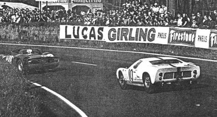 Phil Hill i Bruce McLaren - Ford GT40.