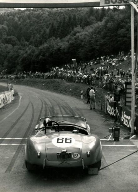 Bob Bondurant - Shelby Cobra roadster.