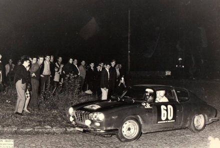 René Trautmann i Marc Gentil - Lancia Flavia Zagato.