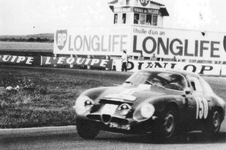 Jean Rolland i Gabriel Augias - Alfa Romeo Giulia TZ.