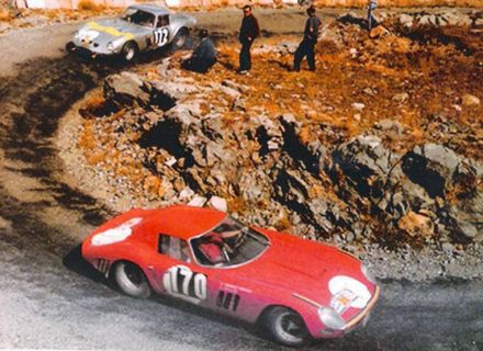 Nr.170. Annie Soisbault i Nicole Roure - Ferrari 250 GTO/64.