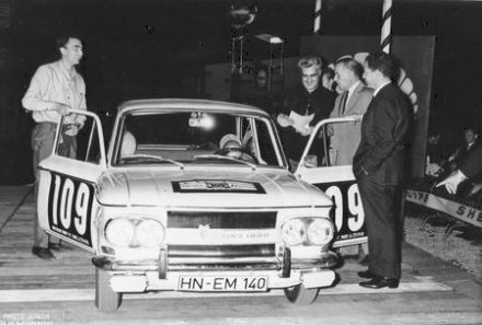 Robert Yschard i Christian Cuttica - NSU Prinz.