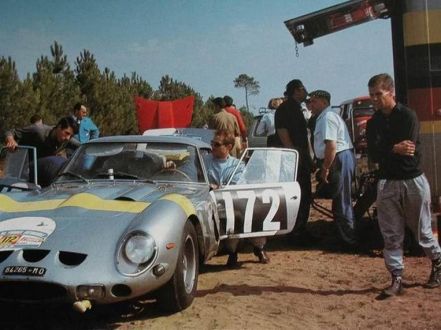 Lucien Bianchi i Georges Berger - Ferrari 250 GTO.