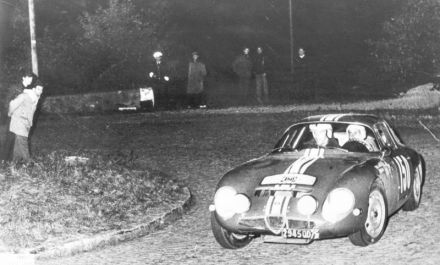 Jean Rolland i Gabriel Augias - Alfa Romeo Giulia TZ.