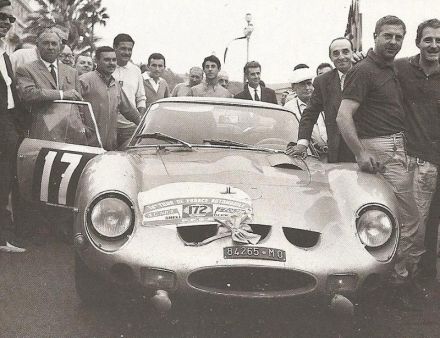Lucien Bianchi i Georges Berger - Ferrari 250 GTO.