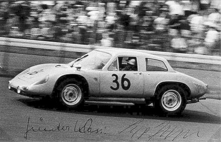 Günther Klass i Sepp Greger – Porsche 356B Carrera 2000 GS/GT.