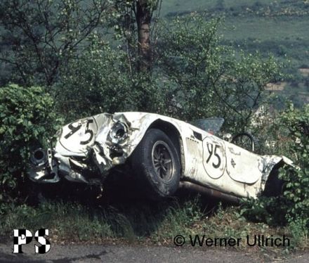 Tommy Hitchcock i Gunter Thiel – Shelby Cobra roadster.