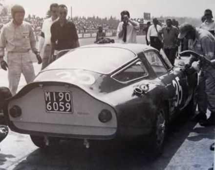 Roberto Bussinello i Giorgio Pianta - Alfa Romeo Giulia TZ.