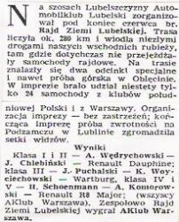 Rajd Ziemi Lubelskiej - Motor 29/65