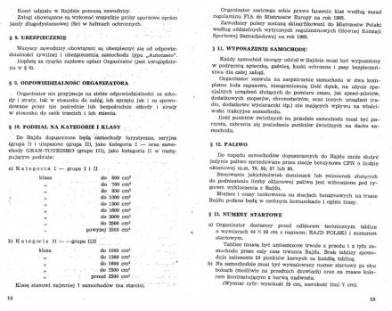 Rajd Polski - 1965r