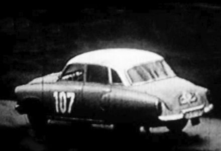 Peter Hommel i Gunter Bork – Wartburg 1000.