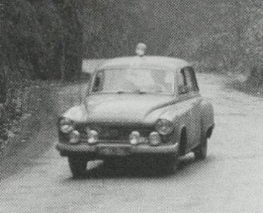 Werner Jager i Egon Culmbacher – Wartburg 1000.