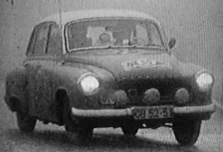 Schormann i Reinhardt – Wartburg 1000.