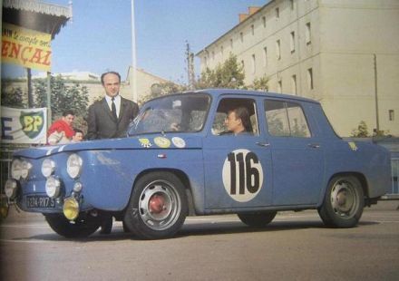 P.Orsini i J.B.Canonici - Renault 8 Gordini.