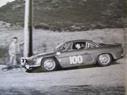 M.Bianchi i M.Gauvain - Alpine Renault A 110.