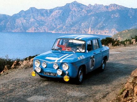 P.Orsini i J.B.Canonici - Renault 8 Gordini.