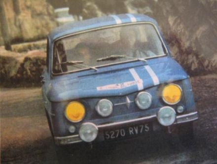 J.Vinatier i F.Hoffman - Renault 8 Gordini.