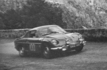 M.Bianchi i M.Gauvain - Alpine Renault A 110.