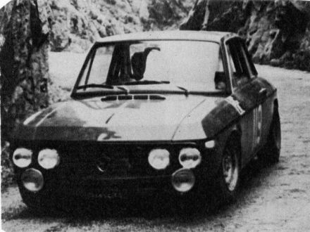 L.Cella /  S.Gamenara    (I)  -   Lancia Fulvia coupe.