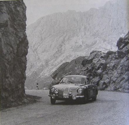 M.Bianchi i M.Gauvain - Alpine Renault A 110.