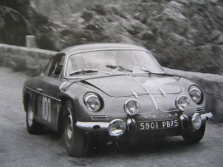 M.Bianchi i M.Gauvain - Alpine Renault A 110.