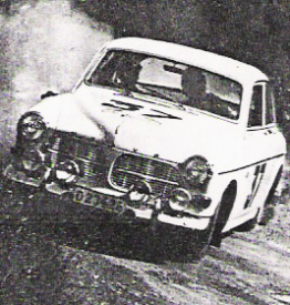 Tom Trana i ? – Volvo 122S Amazon.  (Works Rally Cars).