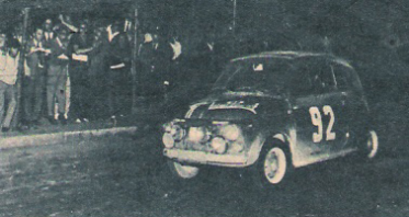 Sobiesław Zasada i Kazimierz Osiński na samochodzie Steyr Puch 650TR.