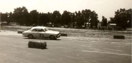 C.M.Skogh i J.Berggren na samochodzie Volvo 122S Amazon.