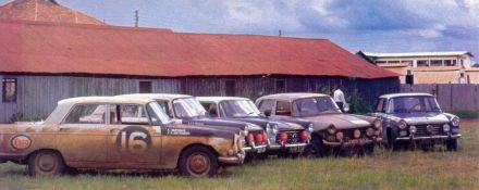 Zespół Peugeota 404.