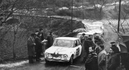 Lucien Bianchi i „Vic” – Alfa Romeo Giulia Super Ti.