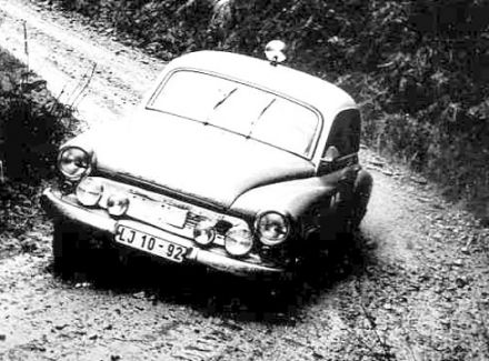 Werner Jager i Egon Culmbacher – Wartburg 1000.