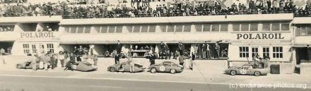 Alpine Renault w parku serwisowym
