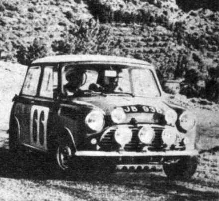 Pauline Mayman i Valerie Domleo – BMC Mini Cooper S.