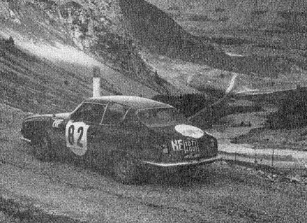 Rene Trautmann i Claudine Bouchet – Lancia Flavia Zagato.