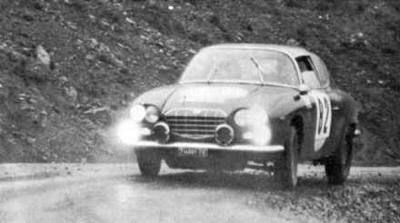 Rene Trautmann i Claudine Bouchet – Lancia Flavia Zagato.