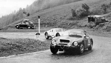 Bernard Consten i Jean Hebert – Alfa Romeo Giulia TZ.