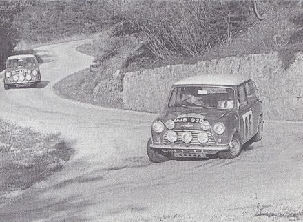 Pauline Mayman i Valerie Domleo – BMC Mini Cooper S.