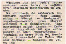 3 Rajd Monachium-Wiedeń-Budapeszt