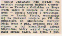 34 Rajd Genewski