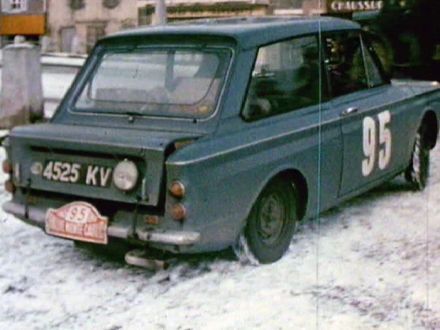 David Pollard i Barry Hugues – Hillman Imp.