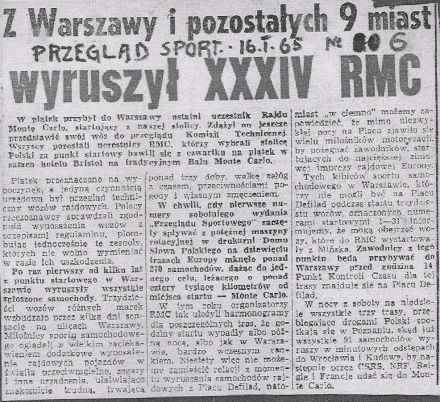 (Przegląd sportowy 6 / 1965)